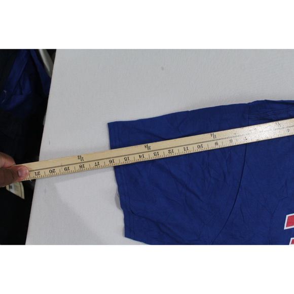 Texas Rangers Men Blue Tee Shirt Short Sleeve Majestic Size XXL - Picture 6 of 8